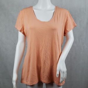 BANANA REPUBLIC Peach Short Sleeve Tee